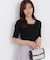 半袖部分シアーリブニット 26AW