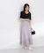 半袖部分シアーリブニット 26AW