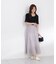 半袖部分シアーリブニット 26AW