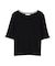 半袖部分シアーリブニット 26AW