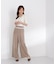 半袖部分シアーリブニット 26AW