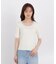 半袖部分シアーリブニット 26AW