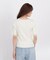 半袖部分シアーリブニット 26AW