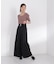 半袖部分シアーリブニット 26AW