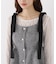 リボンペプラムジレ 26AW