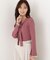 タイ付き部分シアーニット 26AW