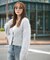＜加藤栞さん着用＞シャギーショートカーディガン