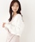 ＜加藤栞さん着用＞シャギーショートカーディガン