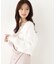 ＜加藤栞さん着用＞シャギーショートカーディガン