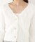 ＜加藤栞さん着用＞シャギーショートカーディガン