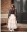 パール付きリボンニット 26AW