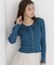 パール付きリボンニット 26AW