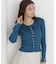 パール付きリボンニット 26AW