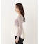 ＜a／mie＞チューリップペプラムヘムニット 26AW