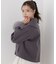フェイクファー付きワイドカラーショートコート 26AW