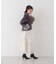 フェイクファー付きワイドカラーショートコート 26AW