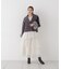 フェイクファー付きワイドカラーショートコート 26AW