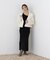 フェイクファー付きワイドカラーショートコート 26AW