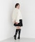 フェイクファー付きワイドカラーショートコート 26AW