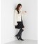 フェイクファー付きワイドカラーショートコート 26AW