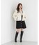 フェイクファー付きワイドカラーショートコート 26AW
