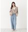 フェイクファー付きワイドカラーショートコート 26AW