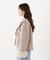 フェイクファー付きワイドカラーショートコート 26AW