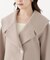 フェイクファー付きワイドカラーショートコート 26AW