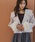 フェイクファー付きワイドカラーショートコート 26AW