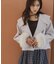 フェイクファー付きワイドカラーショートコート 26AW