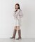 フェイクファー付きワイドカラーショートコート 26AW