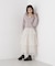 フェイクファー付きニットパーカー 26AW
