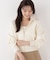 フェイクファー付きニットパーカー 26AW