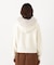 フェイクファー付きニットパーカー 26AW