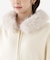 フェイクファー付きニットパーカー 26AW