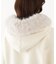 フェイクファー付きニットパーカー 26AW
