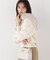フェイクファー付きニットパーカー 26AW