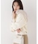 フェイクファー付きニットパーカー 26AW