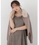 フェイクファー付きニットパーカー 26AW