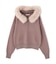 フェイクファー付きニットパーカー 26AW