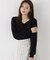 Vネック総針ニット 26AW
