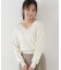 Vネック総針ニット 26AW