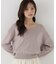 Vネック総針ニット 26AW