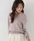 Vネック総針ニット 26AW