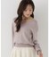 Vネック総針ニット 26AW