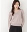Vネック総針ニット 26AW
