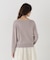 Vネック総針ニット 26AW