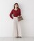 Vネック総針ニット 26AW