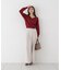 Vネック総針ニット 26AW
