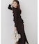 変形ペプラムニットセットアップ 26AW